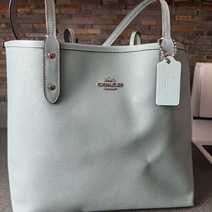 Coach reversible tote